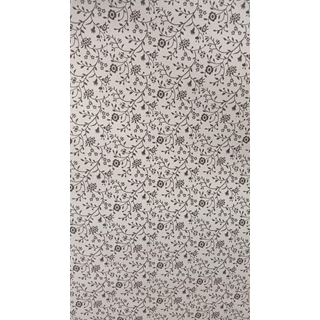 Hule blanco con florecillas negras - Imagen 1